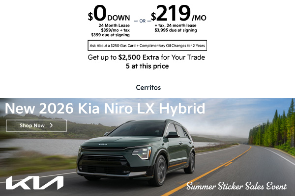 New 2026 Kia Niro LX Hybrid