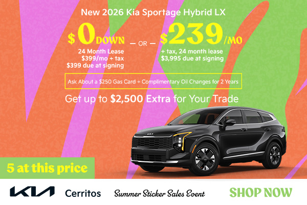 New 2026 Kia Sportage Hybrid LX