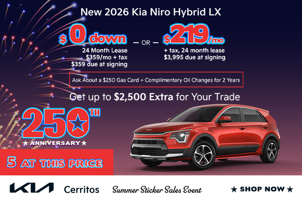 New 2026 Kia Niro LX Hybrid
