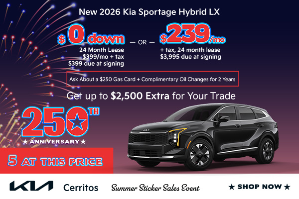 New 2026 Kia Sportage Hybrid LX
