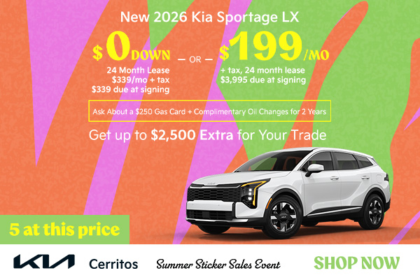 New 2026 Kia Sportage LX