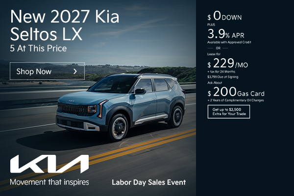 New 2027 Kia Seltos LX