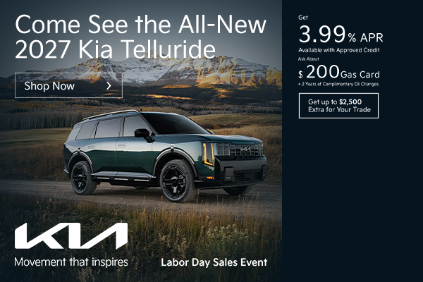 New 2027 Kia Telluride