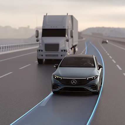 Automatic lane changing