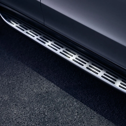Available illuminated running boards