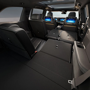 Power rear seating rows