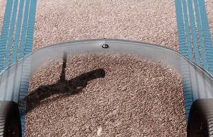 Virtual view of terrain