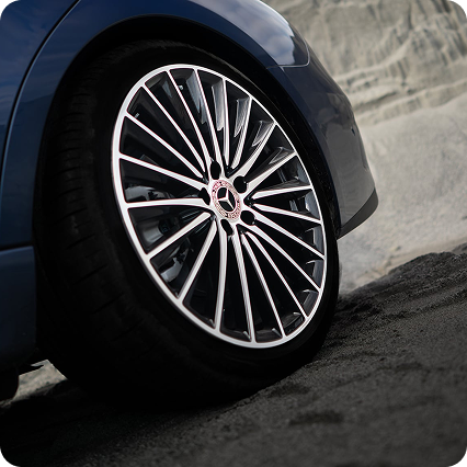 Supersized wheels, no extra charge
