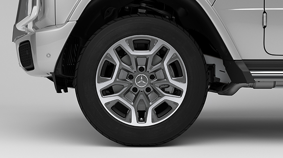 19-inch twin 5-spoke wheels