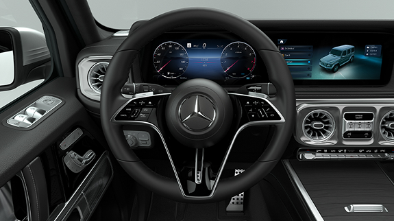 Nappa leather steering wheel