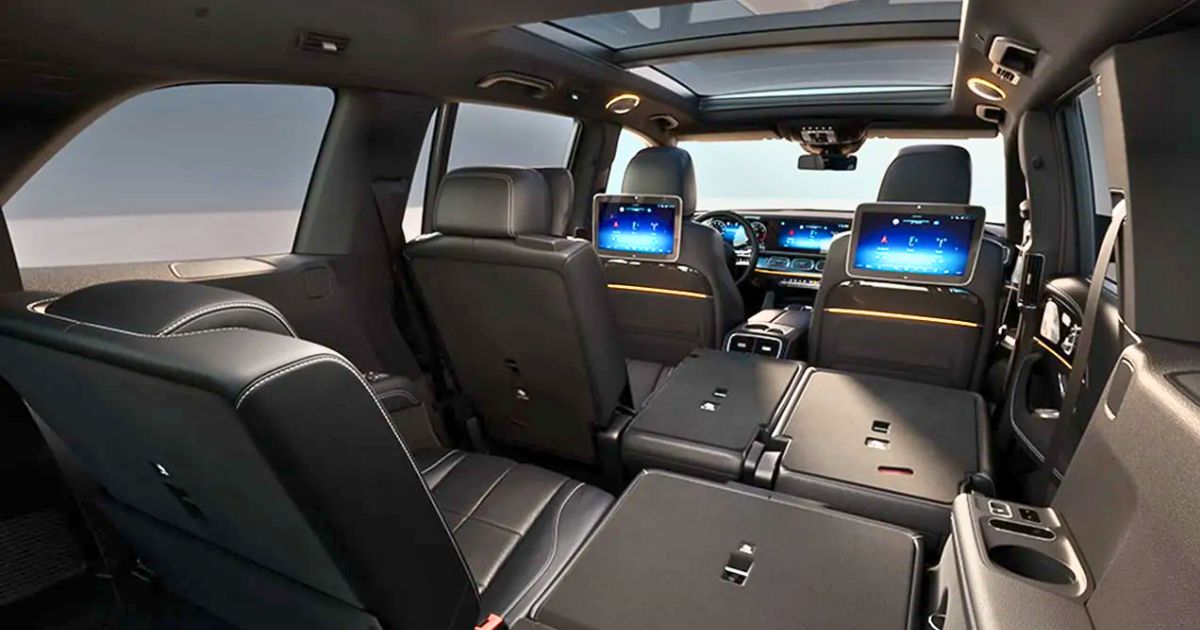 The used GLS is Mercedes-Benz's largest SUV featuring 3 seating rows.