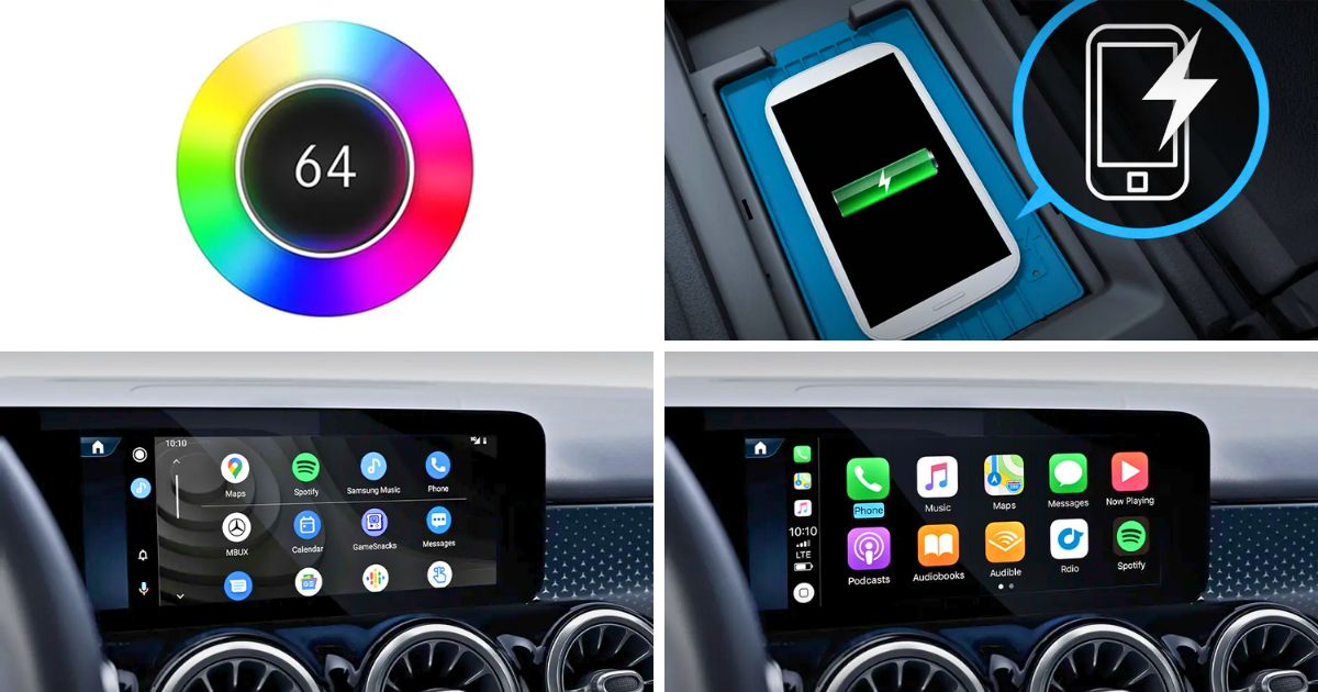 The 2026 Mercedes-Benz GLB 250 comes with a lot of smart tech features.