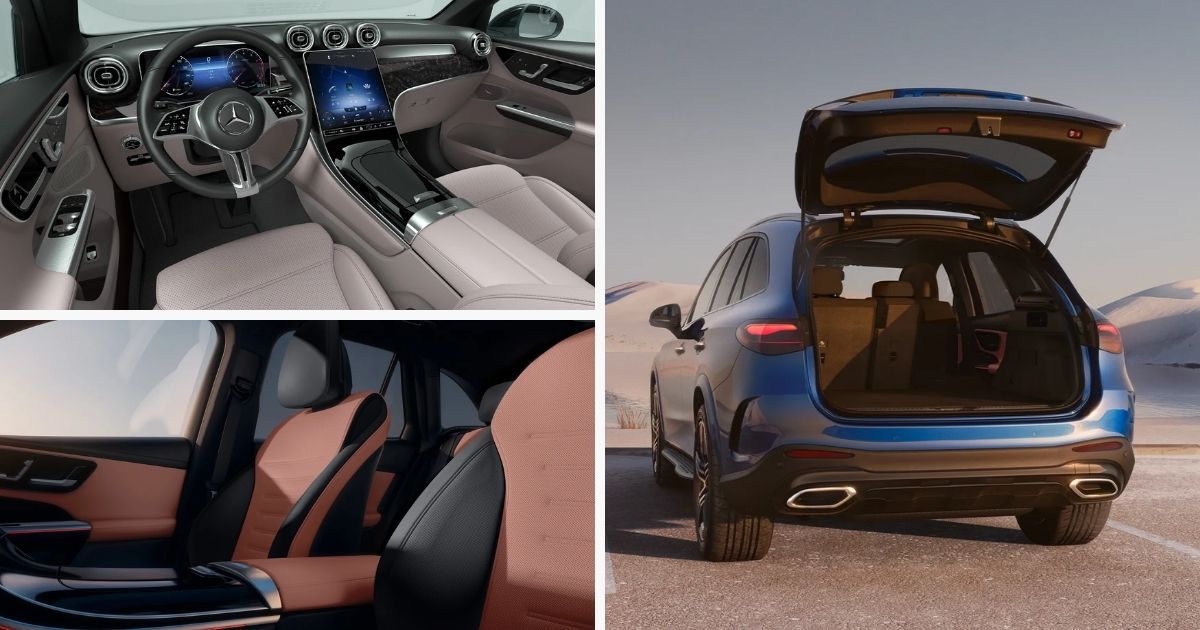 The 2026 Mercedes-Benz GLC interior features