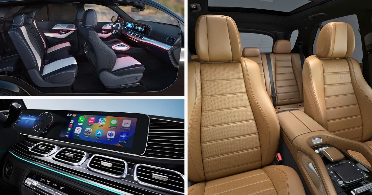 The 2026 Mercedes-Benz GLE interior features
