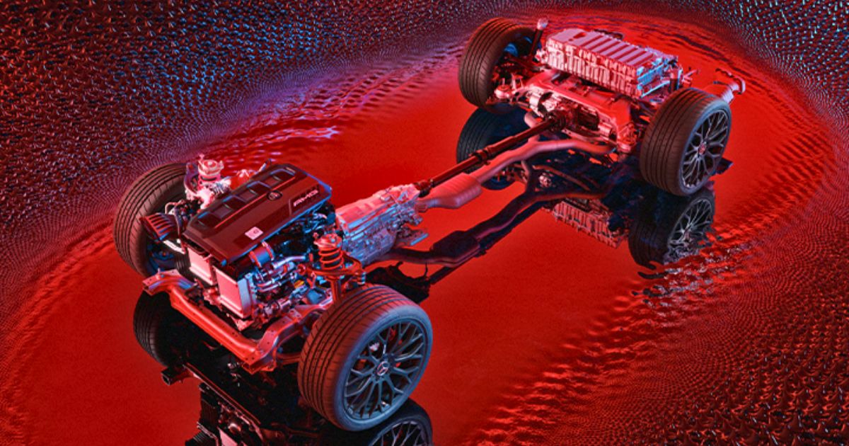 The AMG Performance 4MATIC All Wheel Drive in the 2026 Mercedes-AMG C 43