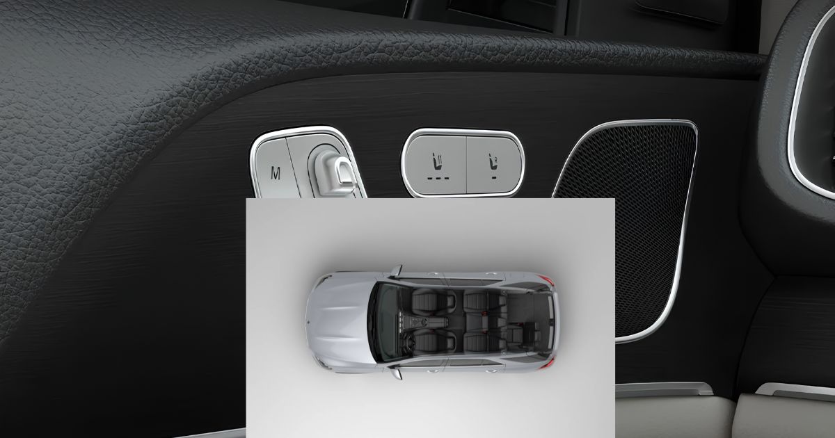 Heated power front seats of the 2026 Mercedes-Benz GLE 350