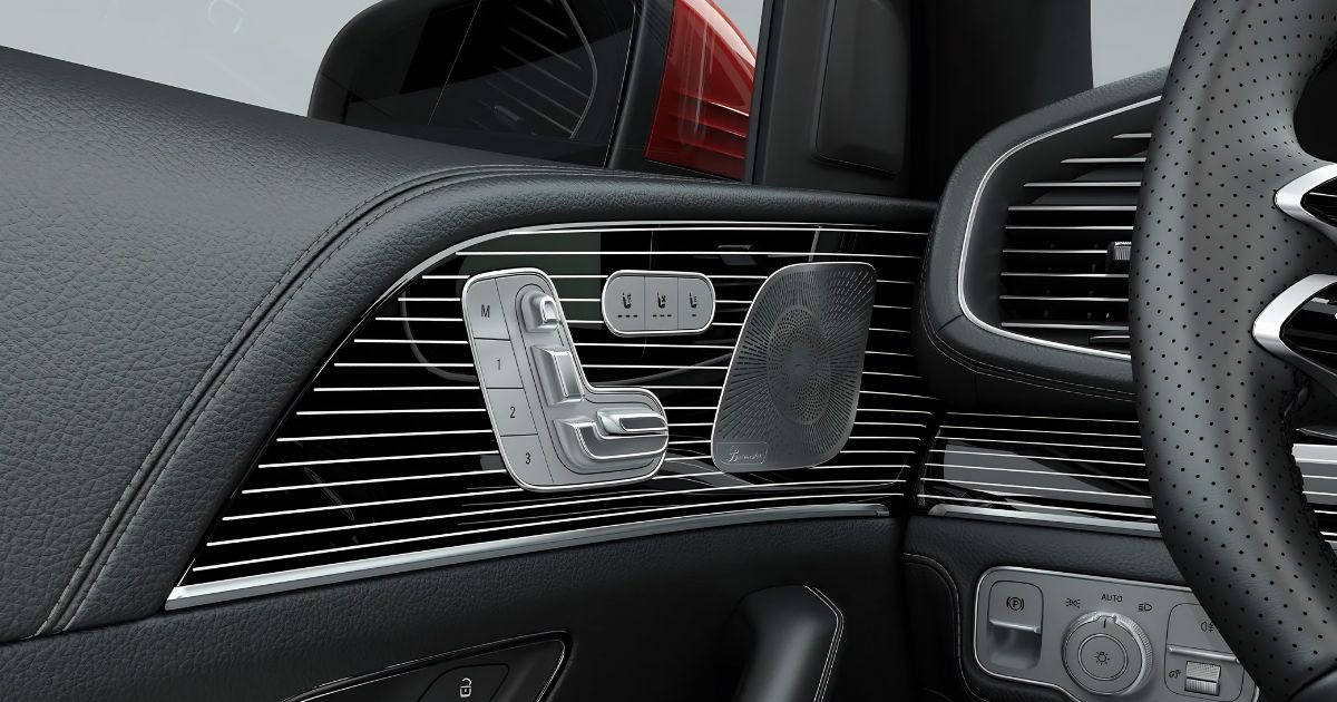 The 13-speaker Burmester Surround Sound System of the 2026 Mercedes-Benz GLE 350