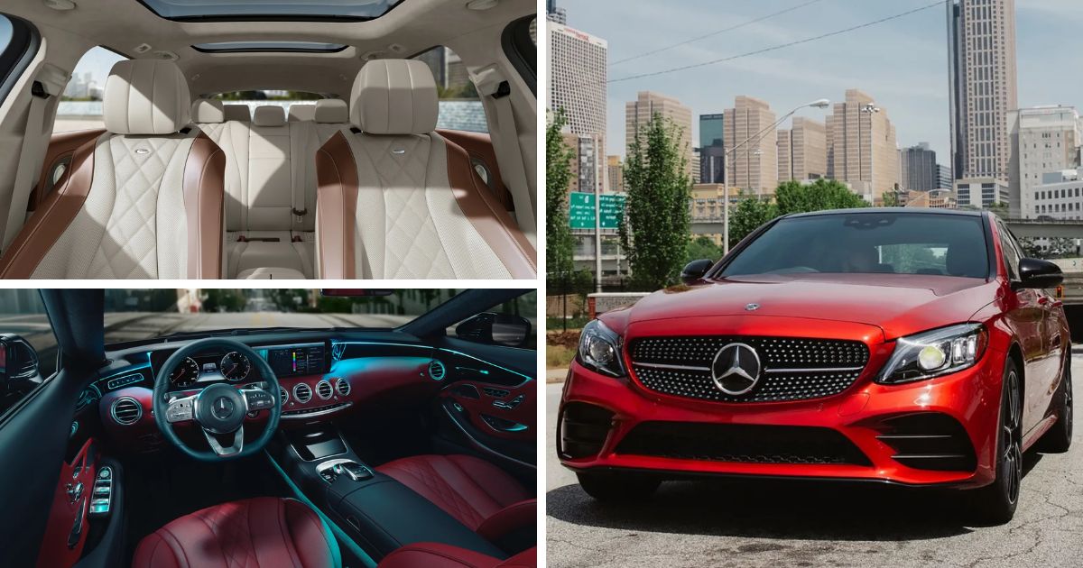 The Mercedes-Benz luxury features remain popular, increasing the brand's resale value