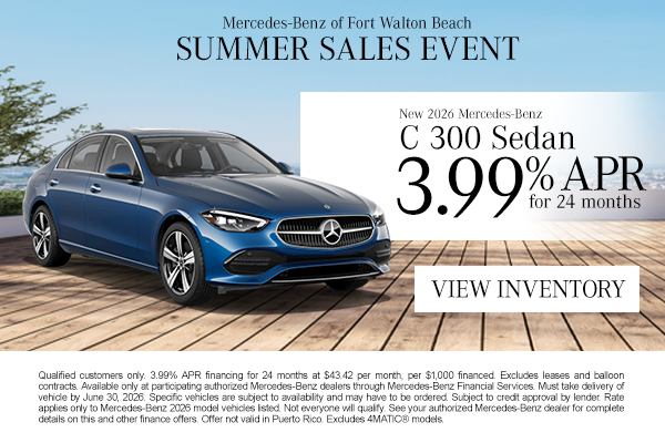 New 2026 Mercedes-Benz C 300 Sedan 
