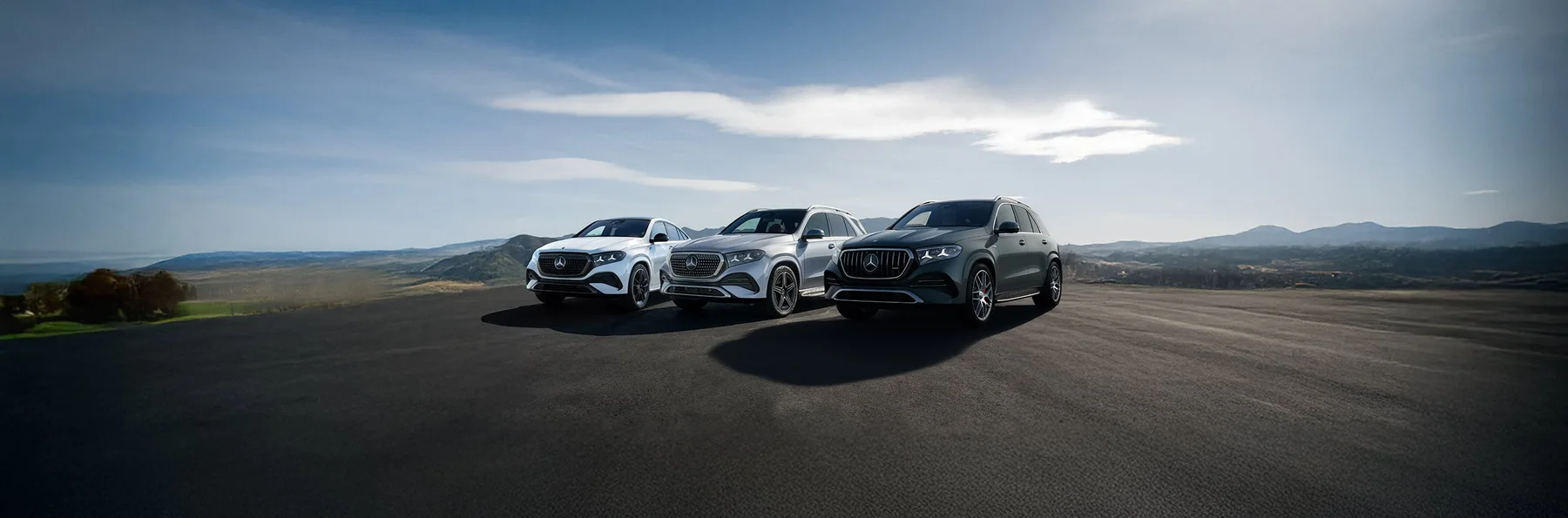Mercedes-Benz GLE lineup — Coupe, SUV, and AMG — available at Mercedes-Benz of Fort Walton Beach, 1000 Beal Parkway NW, Florida