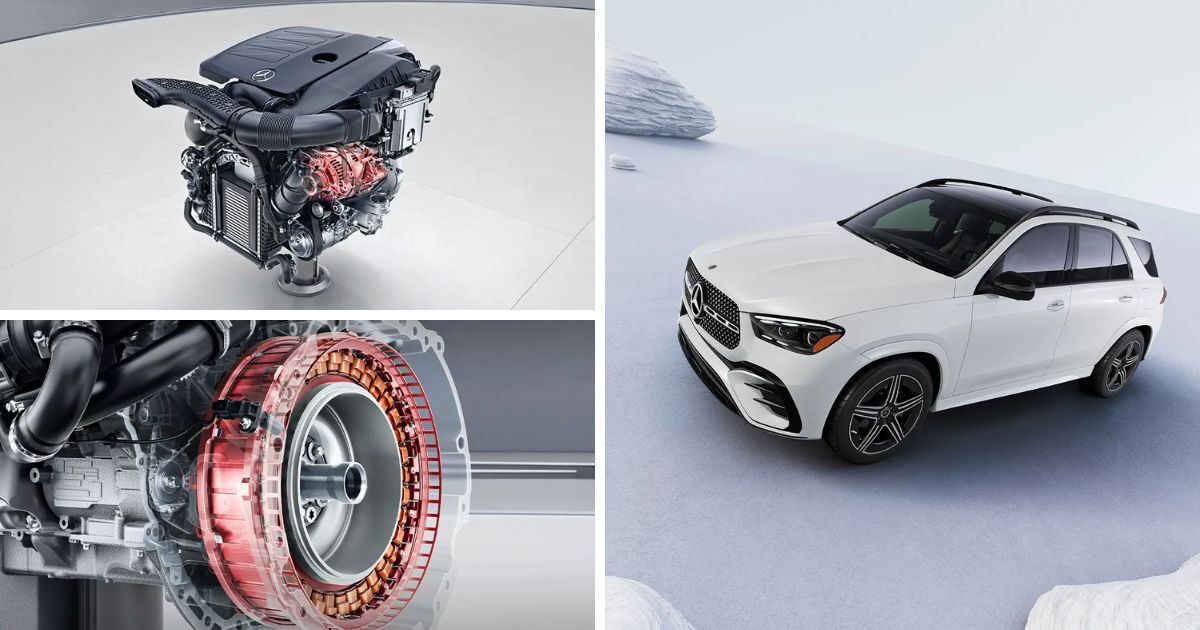 The 2.0L inline-4 turbo engine with Plug-In Hybrid Technology in the Mercedes-Benz GLE 450 e