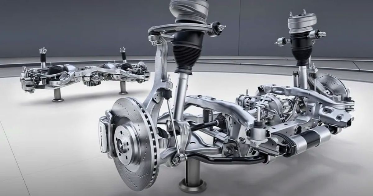 The Adaptive Damping System of the 2026 Mercedes-AMG GLE 53 optimizes the ride and handling