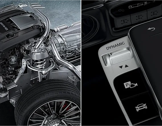 Adaptive Damping Suspension control detail