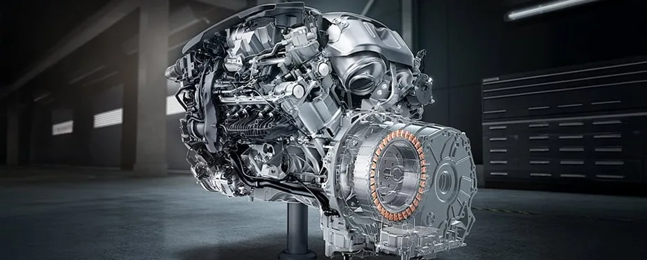 Handcrafted AMG 4.0L V8 biturbo engine