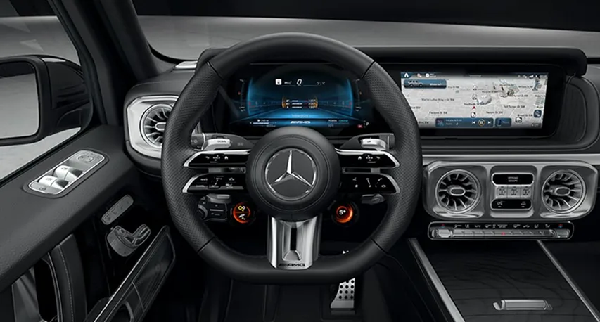 AMG Performance steering wheel in Nappa leather