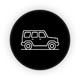 SUV body style icon