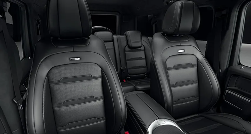 Nappa leather upholstery in the Mercedes-AMG G 63