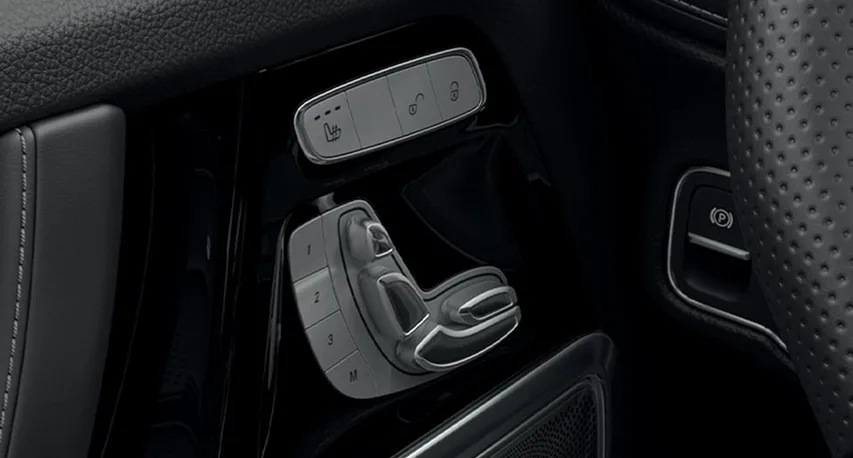 Power front seat memory controls
