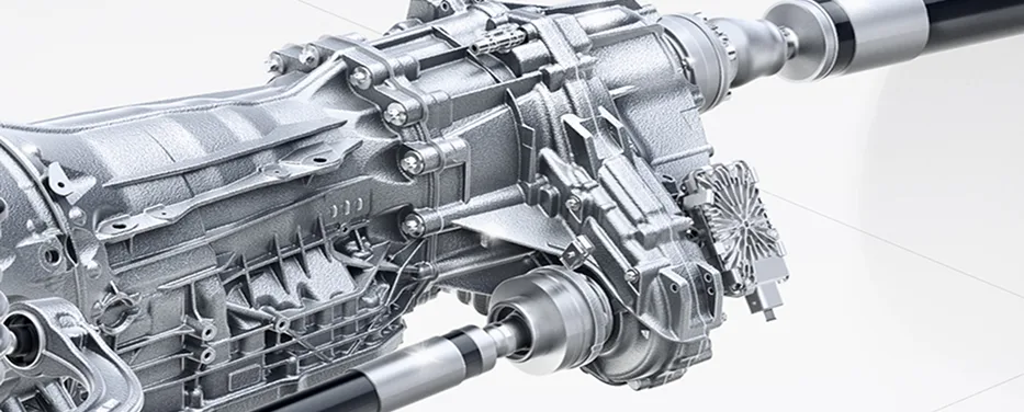 Mercedes-AMG G 63 transfer case with three lockable differentials