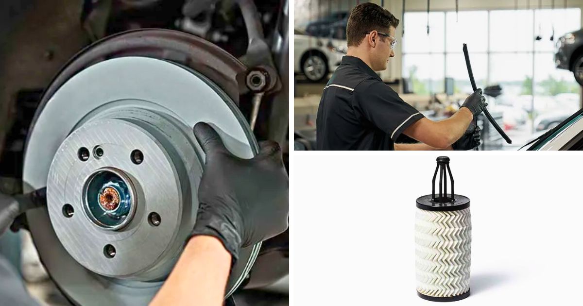 Brake pads, windshield wipers, and fleece oil filters are some of the genuine parts you can order at Mercedes-Benz of Fort Walton Beach