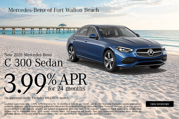 New 2026 Mercedes-Benz C 300 Sedan 