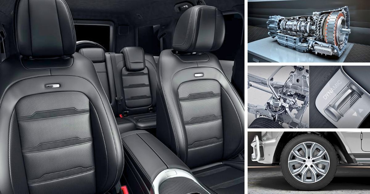 The different G-Class V8 upgrades you'll find in the 2026 Mercedes-AMG G 63