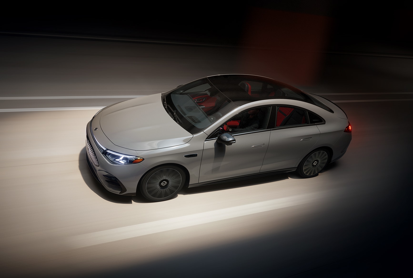 A Mercedes-Benz CLA 350 4MATIC sedan, exterior view