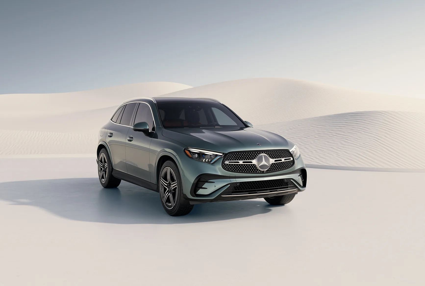 A Mercedes-Benz GLC 300 SUV, exterior view
